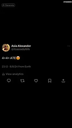 4+4=ATE😍