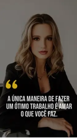 Ame o que faz 