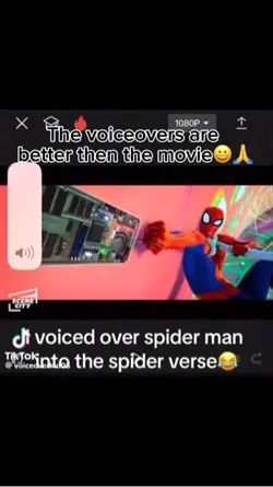 Spider man voiceover