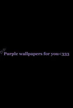 Purple wallpapers
