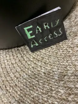Early access badge