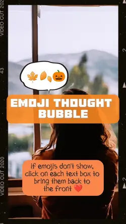 Emoji Thought Bubble