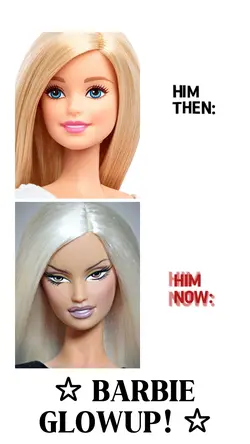 BARBIE MEME GLOWUP