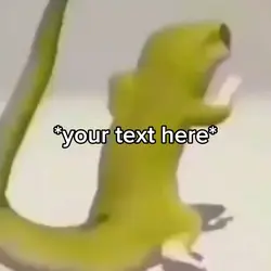 Meme Lizard Dancing 