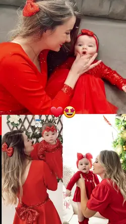 Natal com a filha