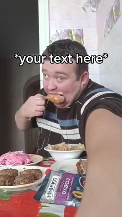 Random Guy Eating 