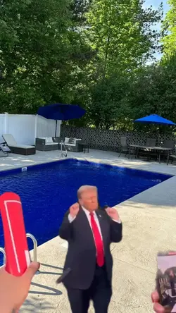 Trump dancing