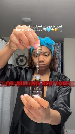 Oil pulling hot take
