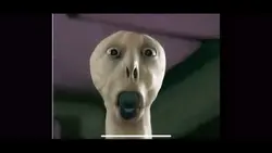 yelling creature..