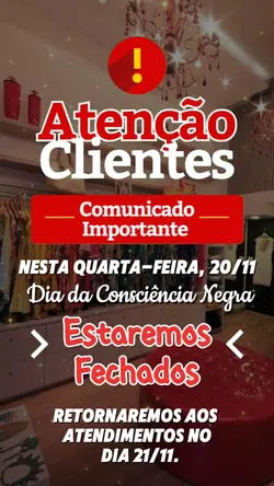 Aviso de Feriado