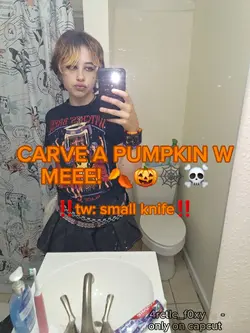 pumpkin carving!1!! 