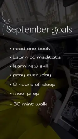 September goals