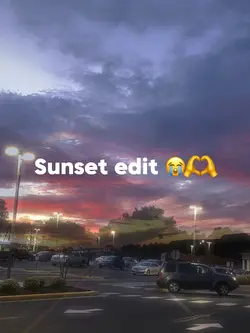 Sunset edit 😌✌️🌅