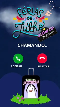 Férias chamando 