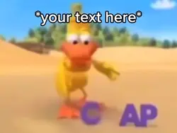Cap duck meme