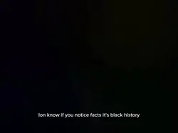 It’s black history 