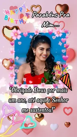 Parabéns pra mim