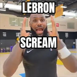 LeBron Scream