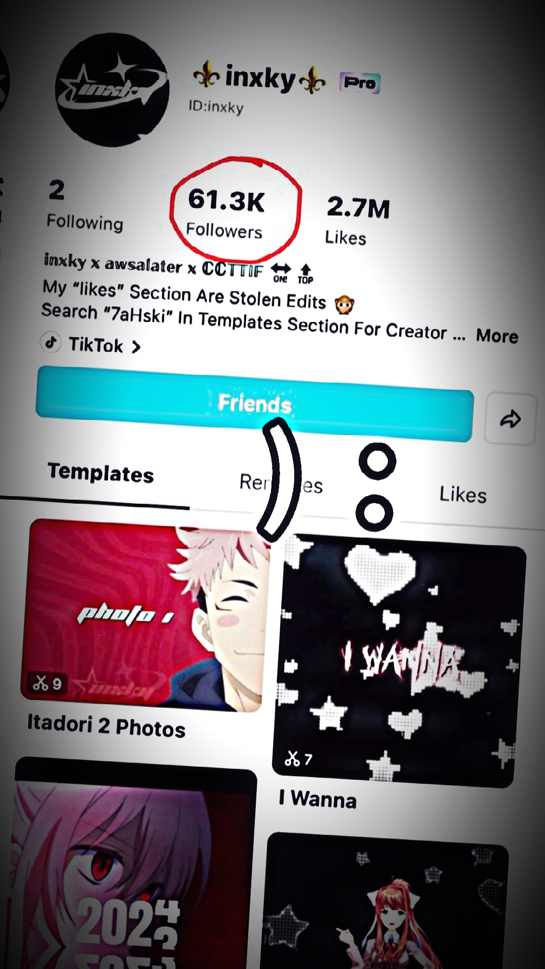 capcut template cover