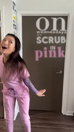 on Wednesdays pink