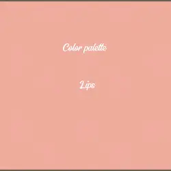  Color palette💕