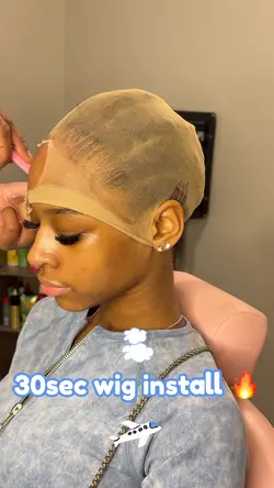 Wig install 🥰🥰