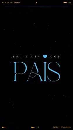 Feliz dia dos Pais