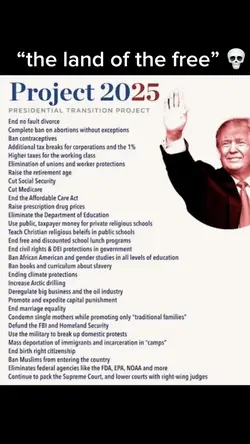 Project 2025..