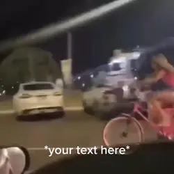 speeding girl meme