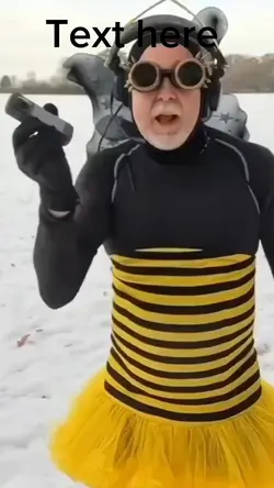 Old man bee