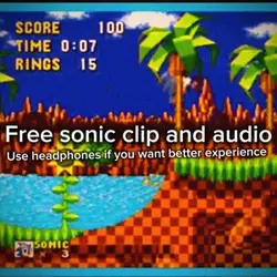 Free sonic clip!