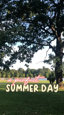Perfect summer day