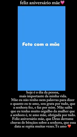 parabéns mãe 