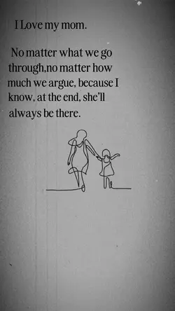 I love my mom..🤍