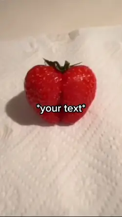 Strawberry butt