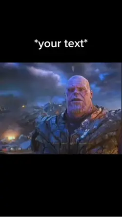 Thanos meme