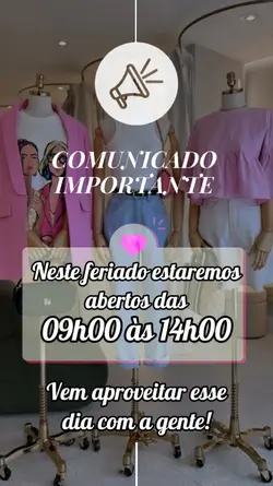 Aviso de feriado