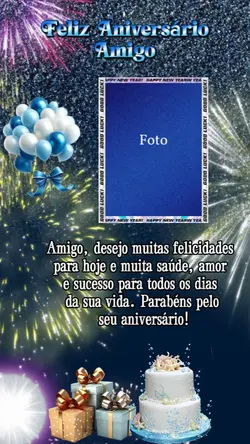 Aniversário Amigo