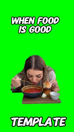 When food is good 