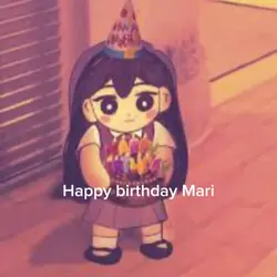 Happy birthday Mari
