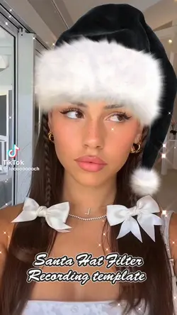 Santa Hat filter