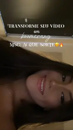 vídeo em boomerang🥴
