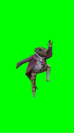 Dancing frog