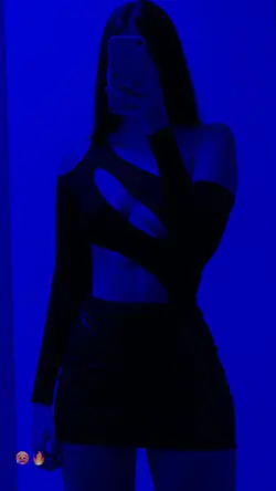 efeito azul…