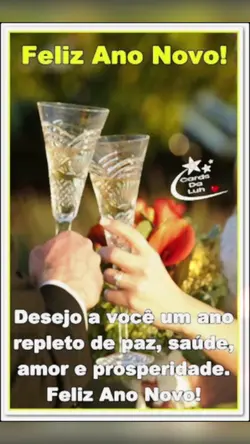 Feliz ano novo