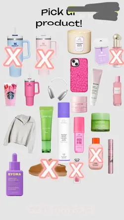 Pick ur product! 
