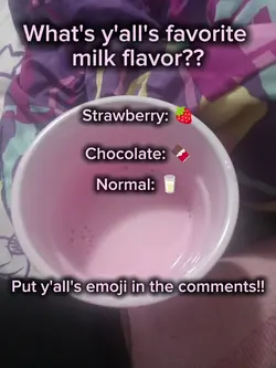 Milk flavors 
