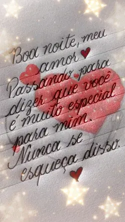 Boa noite amor