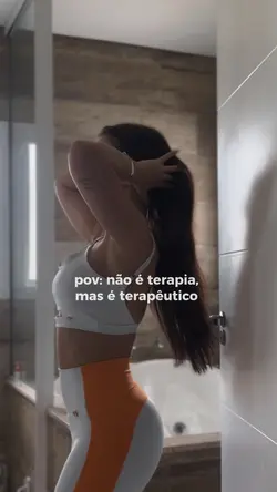 não é terapia, mas 
