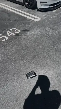 I dropped my wallet